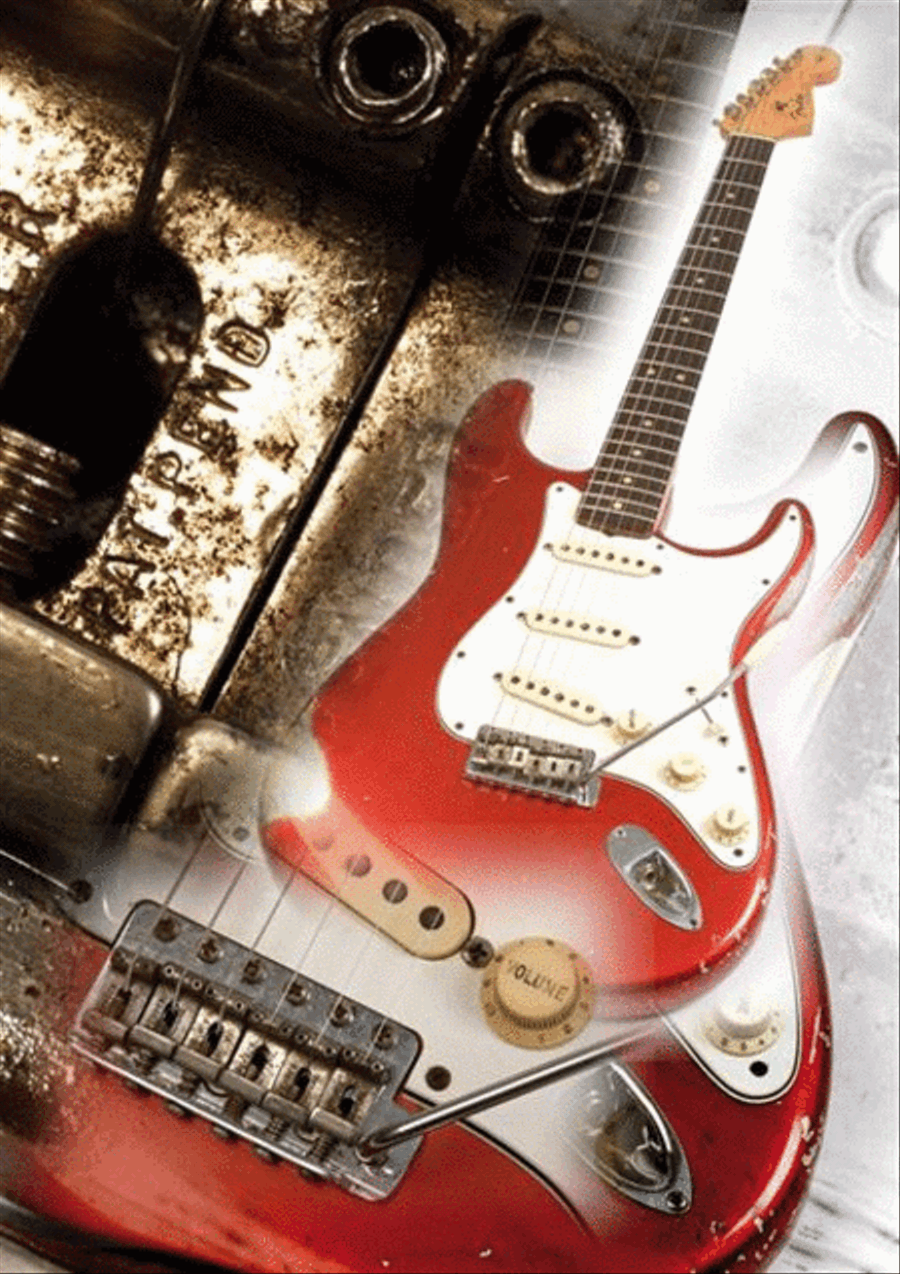 1963 Fender Stratocaster Poster