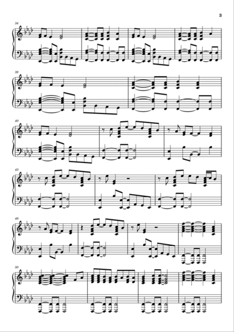 Another Day In Paradise Piano Solo scores gallery preview page 3