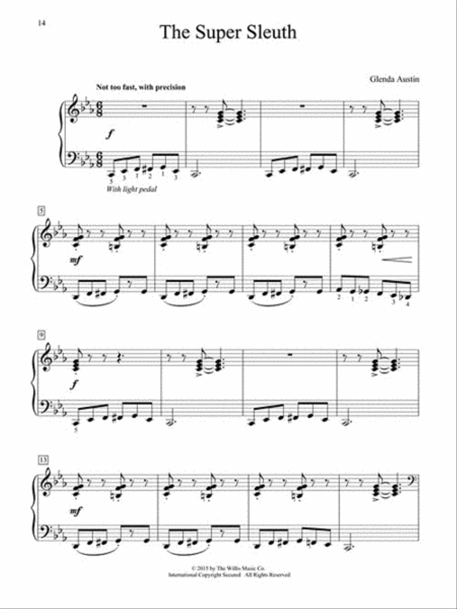 Seven Minor Moods Seven Minor Moods Piano scores gallery preview page 7