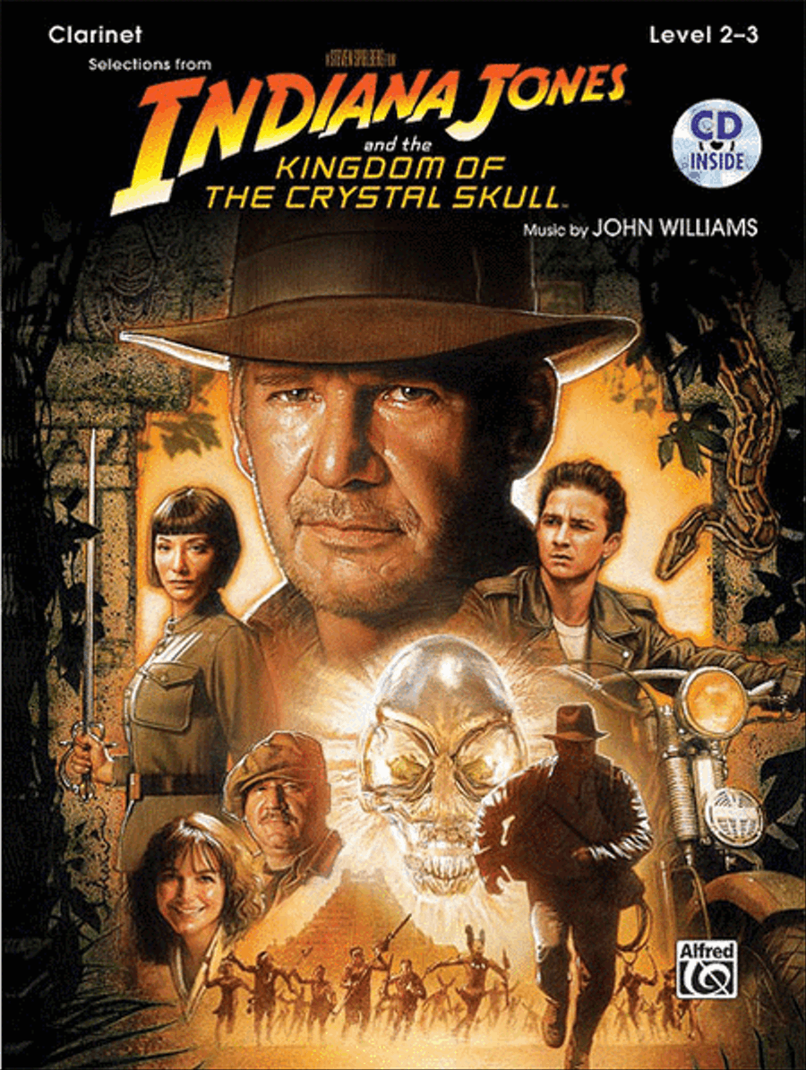 Indiana Jones and the Kingdom of the Crystal Skull Instrumental Solos Clarinet Solo scores gallery preview page 1
