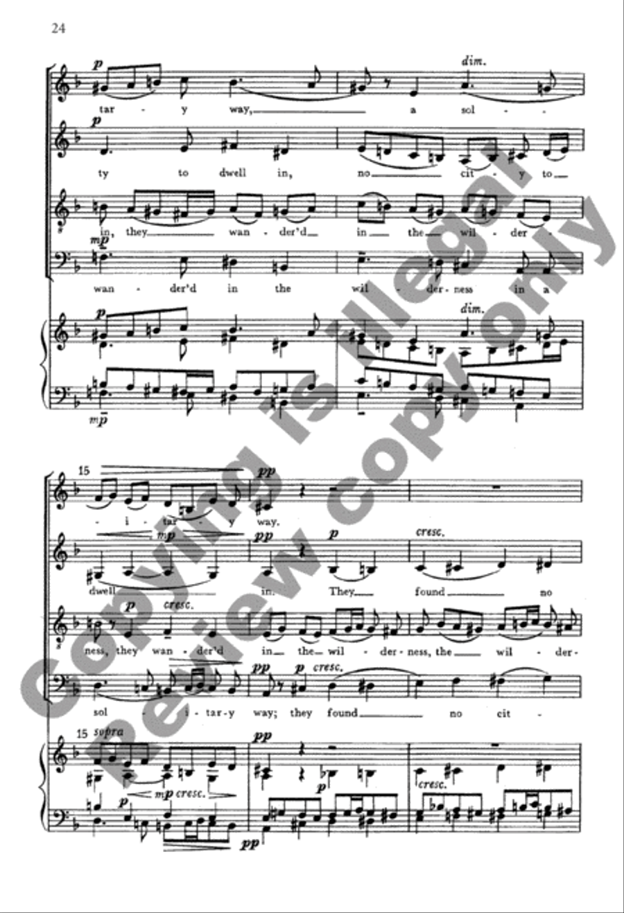 A Psalm Of Thanksgiving A Psalm Of Thanksgiving 4-Part scores gallery preview page 34