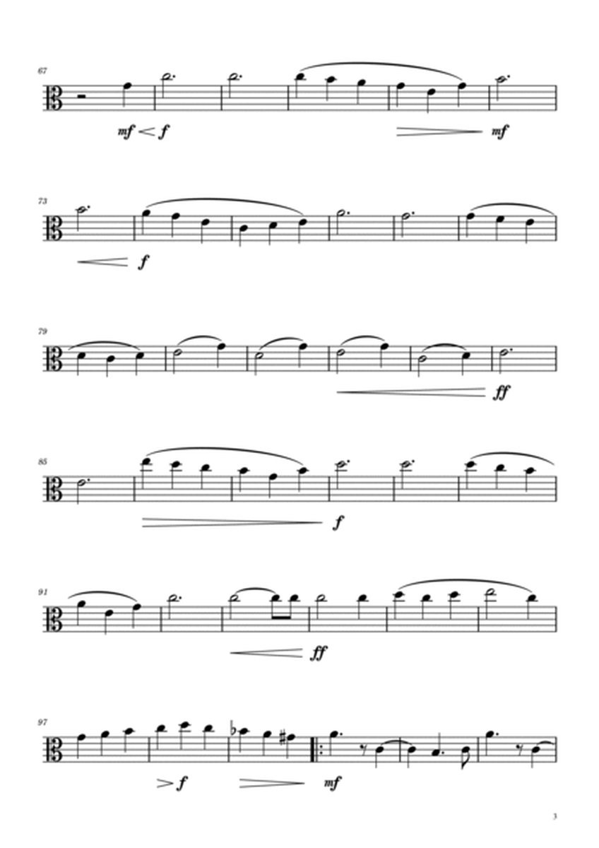Dmitri Shostakovich - Second Waltz - Viola Solo image number null