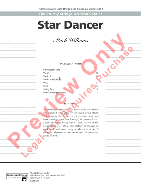 Star Dancer image number null