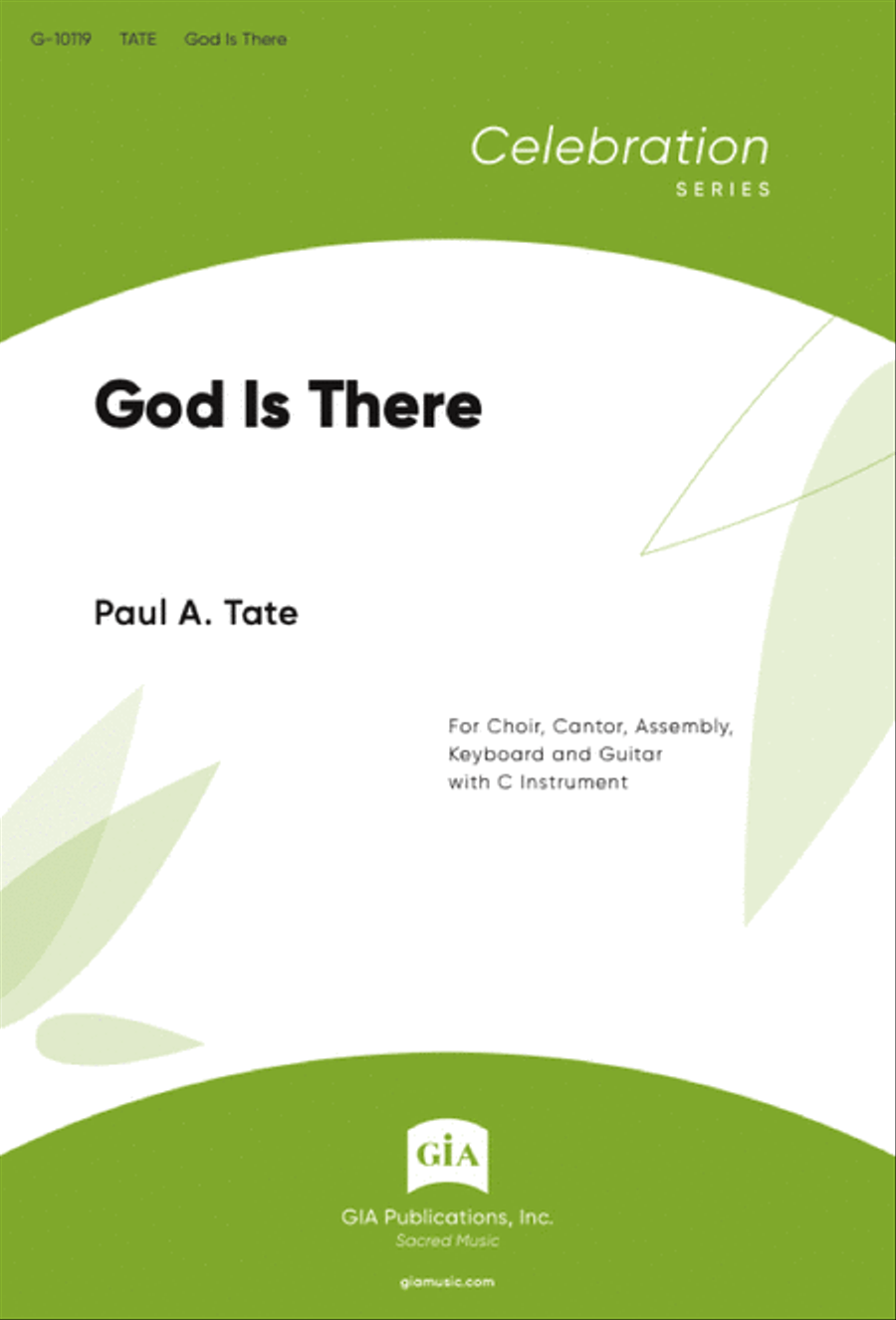 God Is There 4-Part scores gallery preview page 1