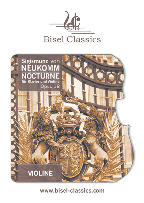 Nocturne fur Klavier und Violine, Opus 18 - Violin Part