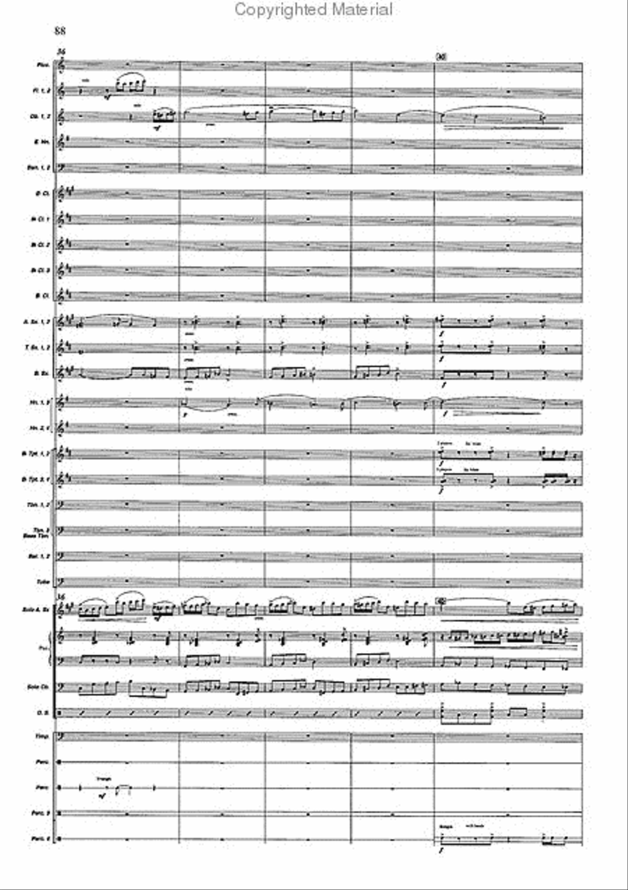 Concertango Concert Band scores gallery preview page 89