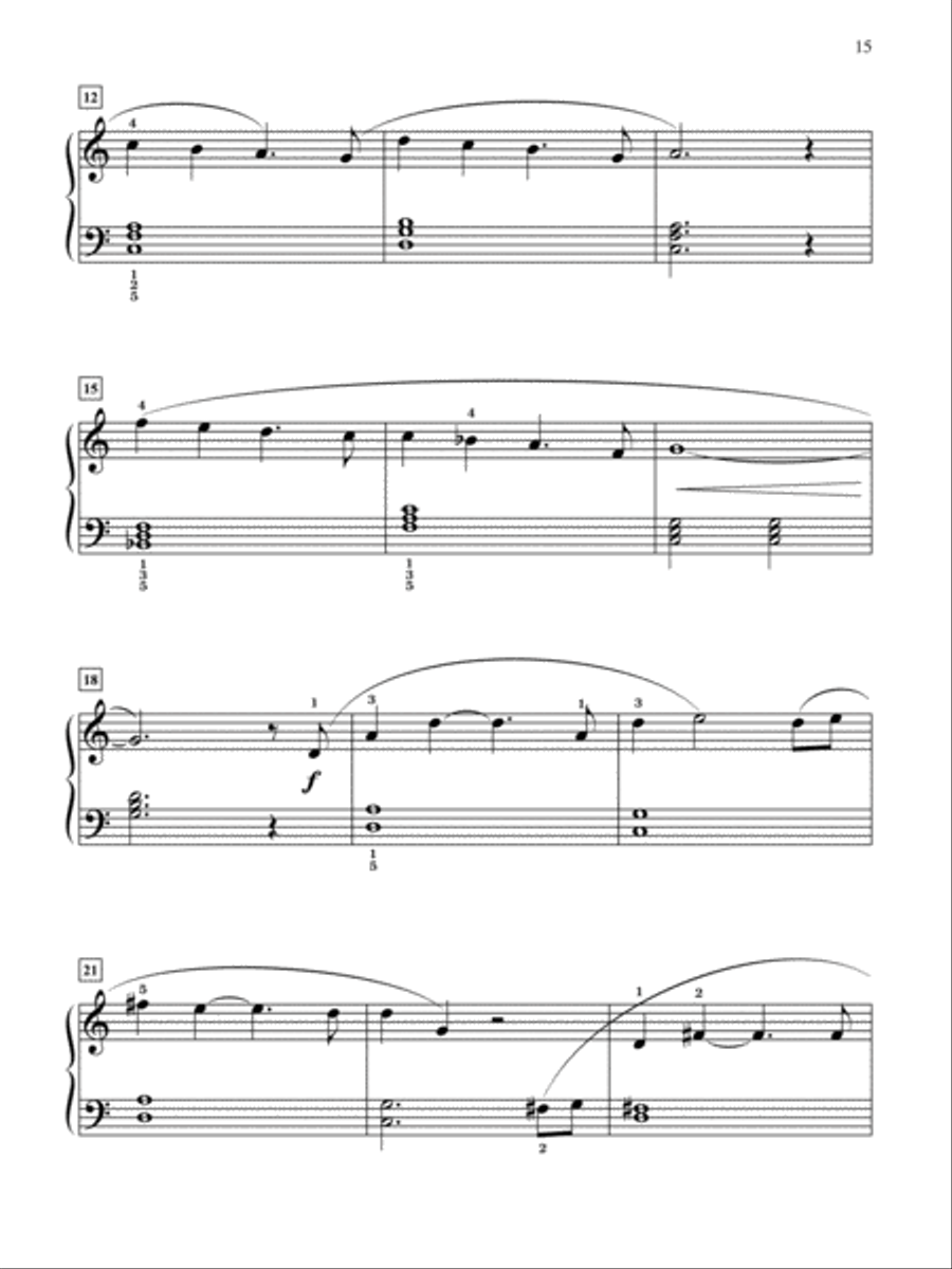 Erebor (from The Hobbit: An Unexpected Journey) Easy Piano scores gallery preview page 2