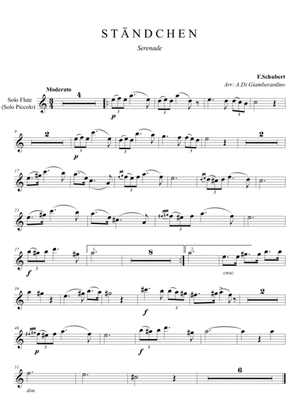 Ständchen (Serenade) - C Flute Choir