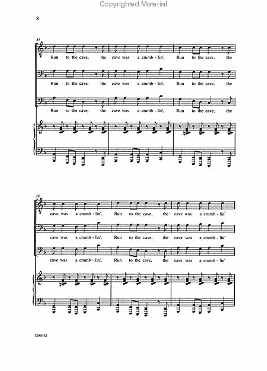Sinner Man Sinner Man 3-Part scores gallery preview page 3