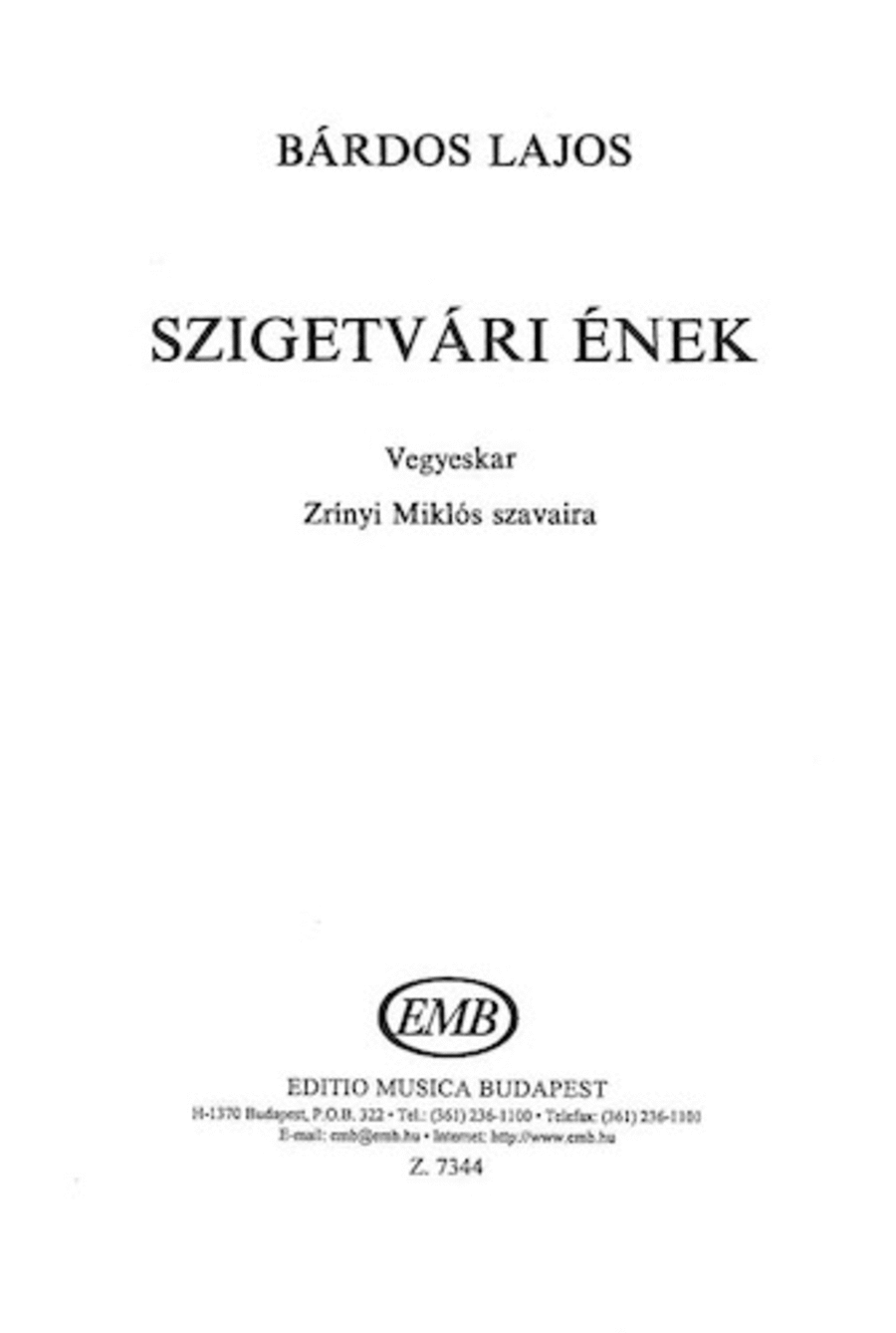 SzigetvÁri nek A Cappella scores gallery preview page 1