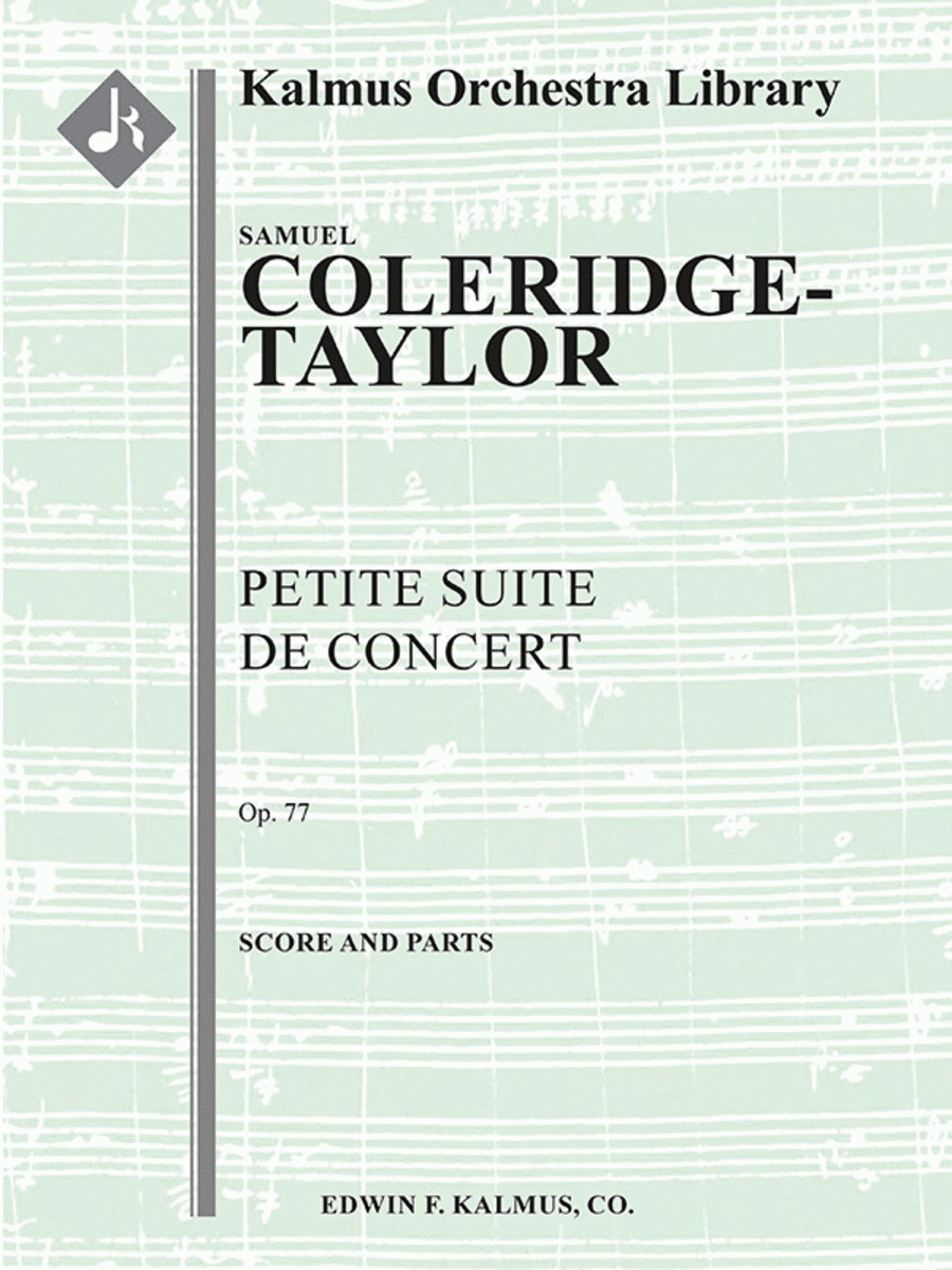 Petite Suite de Concert, Op. 77 Full Orchestra scores gallery preview page 1