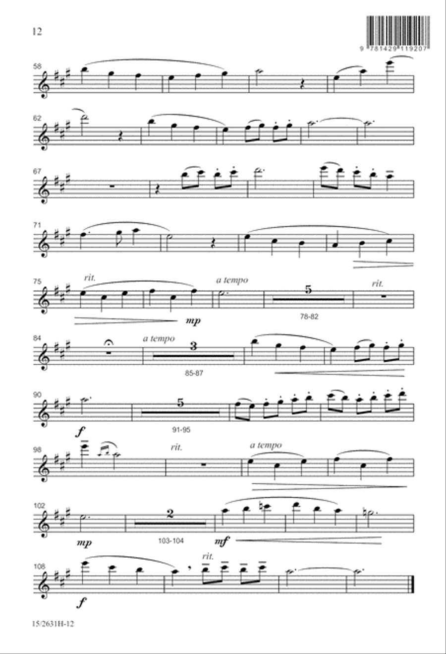 Morning 2-Part scores gallery preview page 13