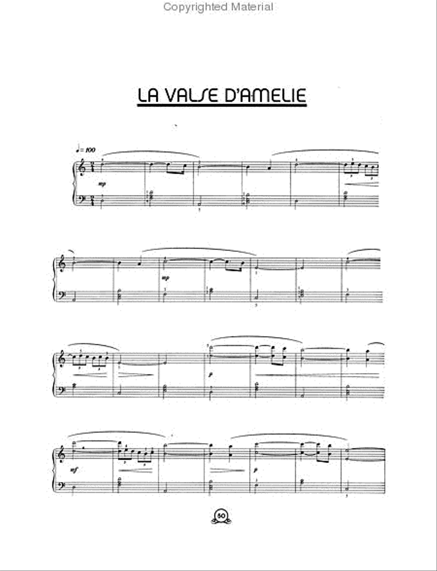 Yann Tiersen - Piano Works Piano Solo scores gallery preview page 4