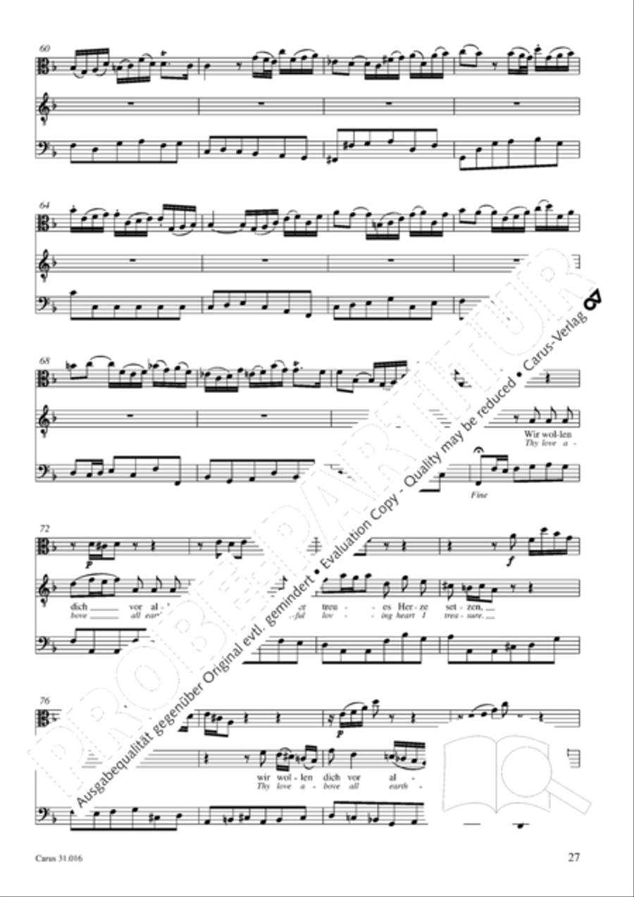 Lord God, thy praise we sing (Herr Gott, dich loben wir) ATB scores gallery preview page 28