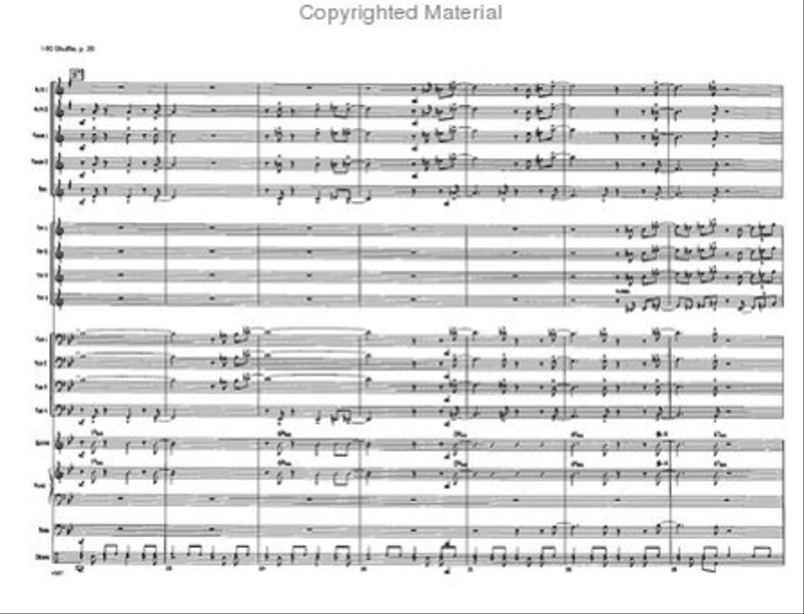 I-80 Shuffle I-80 Shuffle Jazz Ensemble scores gallery preview page 20