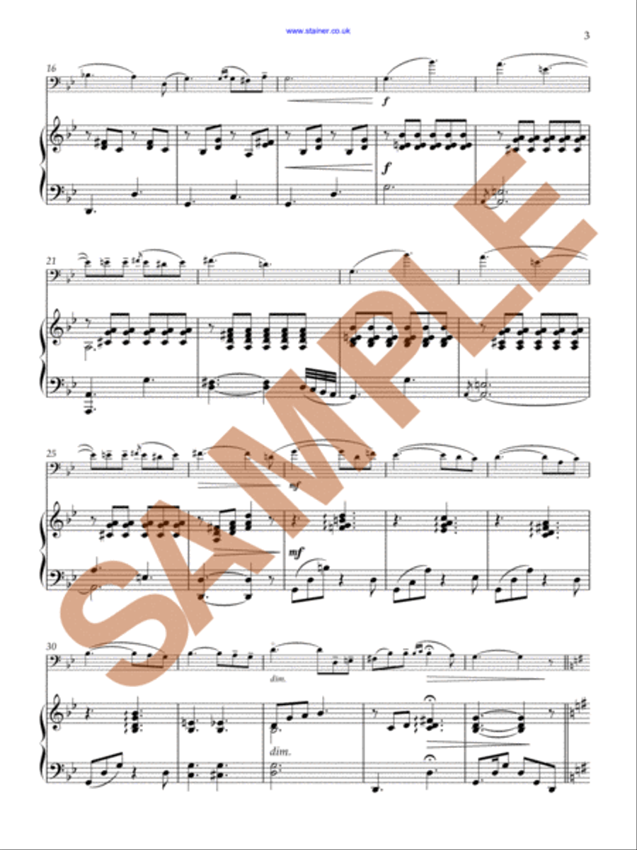 Gondoliera Gondoliera Piano Accompaniment scores gallery preview page 3