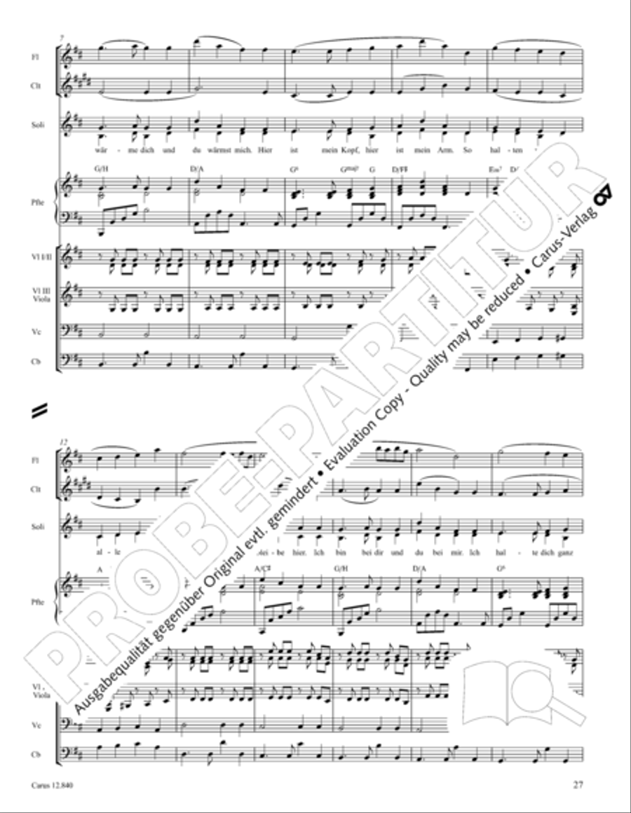 Ochs und Esel wissen mehr Orchestra scores gallery preview page 27