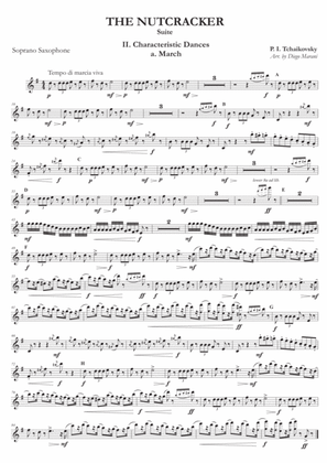 "March" from Nutcracker Suite for Saxophone Quartet