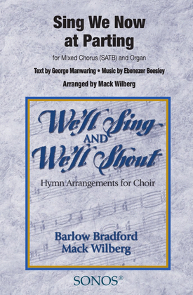 Book cover for Sing We Now at Parting - SATB