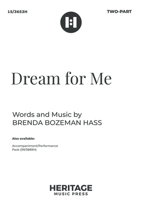 Book cover for Dream for Me