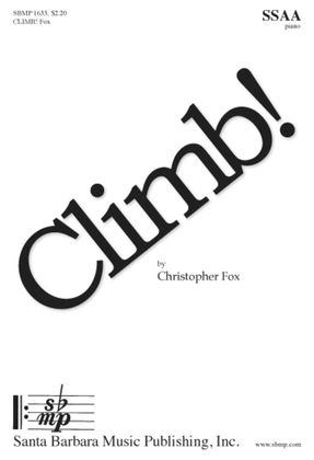 Book cover for Climb! - SSAA Octavo