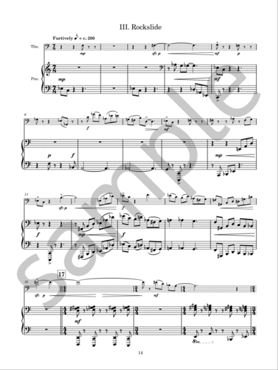 River Runner Chamber Music scores gallery preview page 9