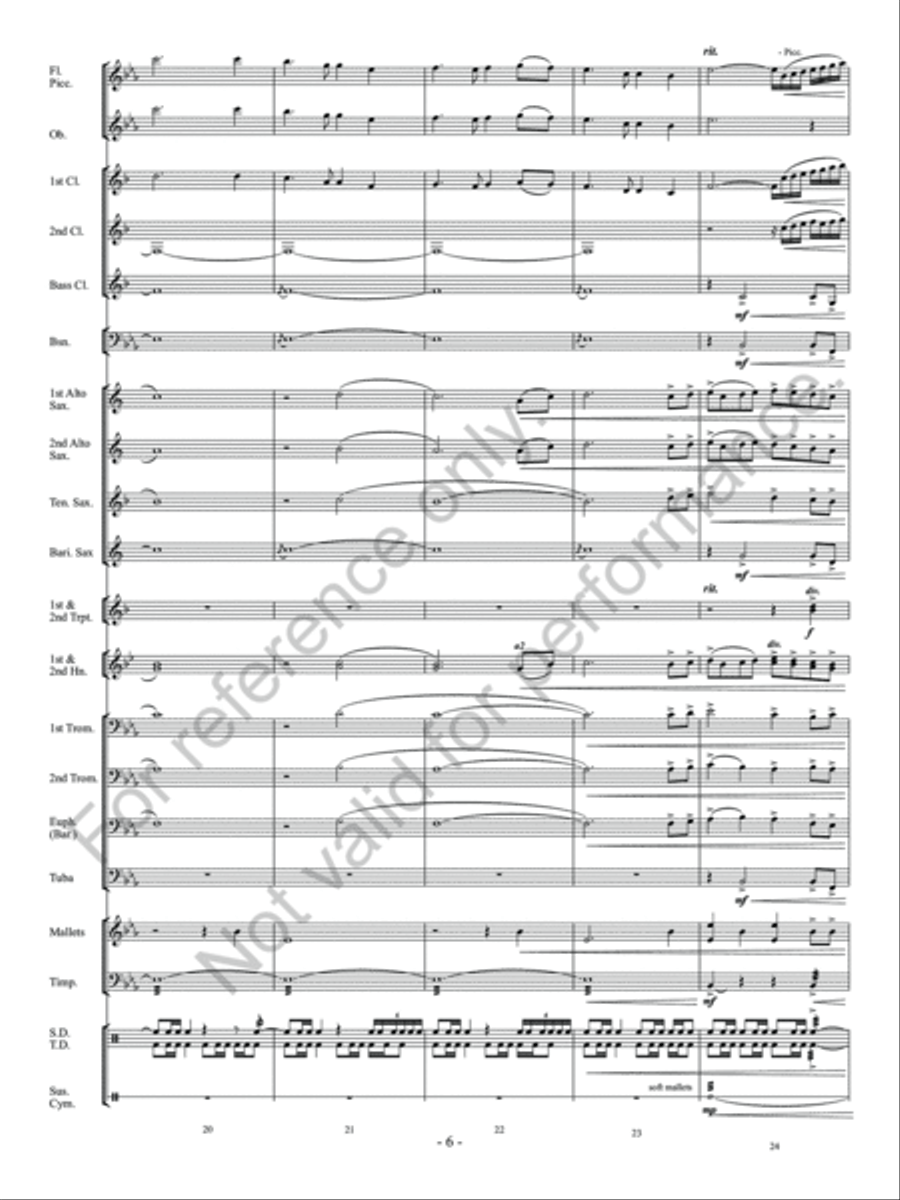 Auld Lang Syne Auld Lang Syne Concert Band scores gallery preview page 7