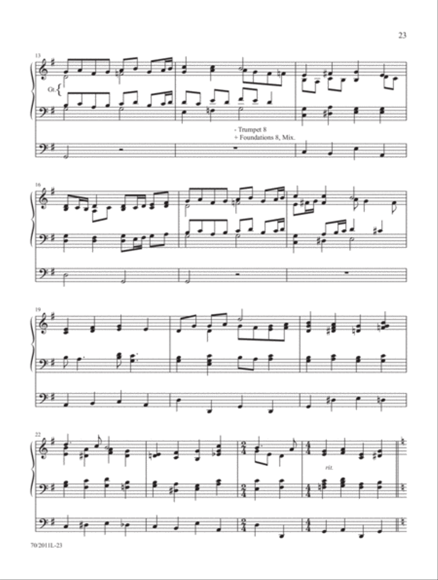 Easter and After Easter and After Organ Solo scores gallery preview page 11