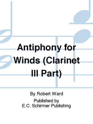 Antiphony for Winds (Clarinet III Part)