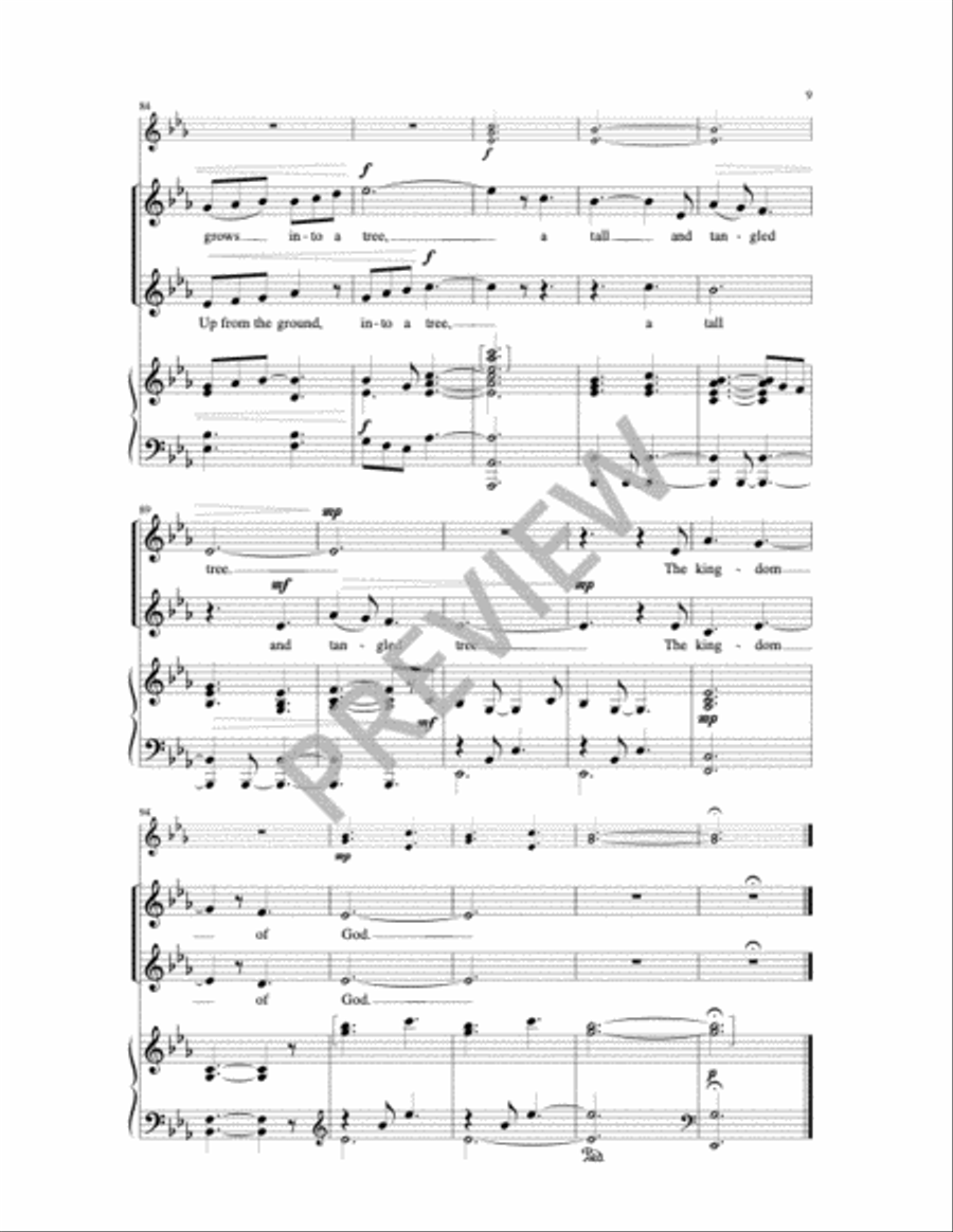 The Kingdom 2-Part scores gallery preview page 4