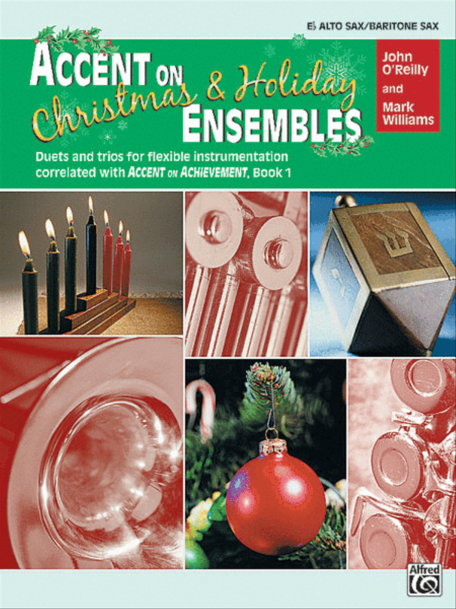 Accent on Christmas and Holiday Ensembles Concert Band scores gallery preview page 1