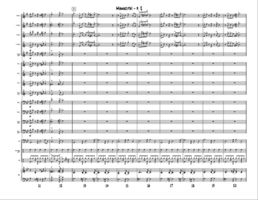 Mamacita! Jazz Ensemble scores gallery preview page 3