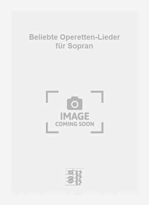 Book cover for Beliebte Operetten-Lieder für Sopran