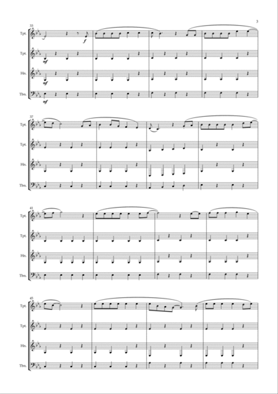 Halo Halo Brass Ensemble scores gallery preview page 3