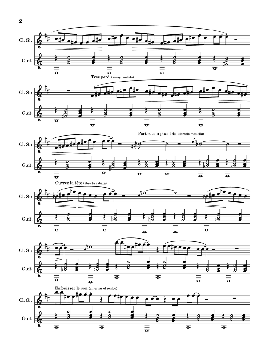 Gnossiene No3 Gnossiene No3 Chamber Music scores gallery preview page 2