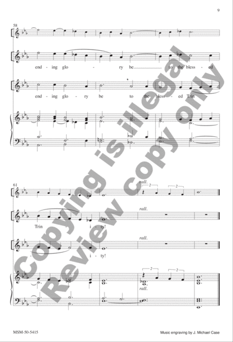 Holy Spirit, Gift of God Holy Spirit, Gift of God Divisi scores gallery preview page 9