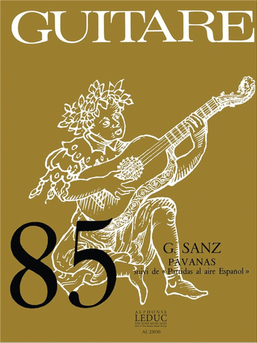 Pavanas Suivi De Partidas Al Aire Espanol Acoustic Guitar scores gallery preview page 1