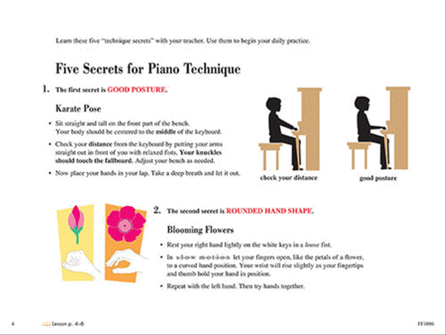 Primer Level – Technique & Artistry Book Piano Method scores gallery preview page 2