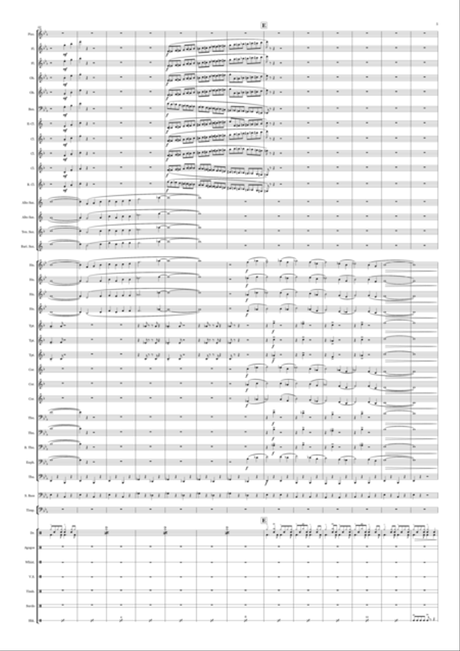 Samba Pequeña Concert Band scores gallery preview page 5