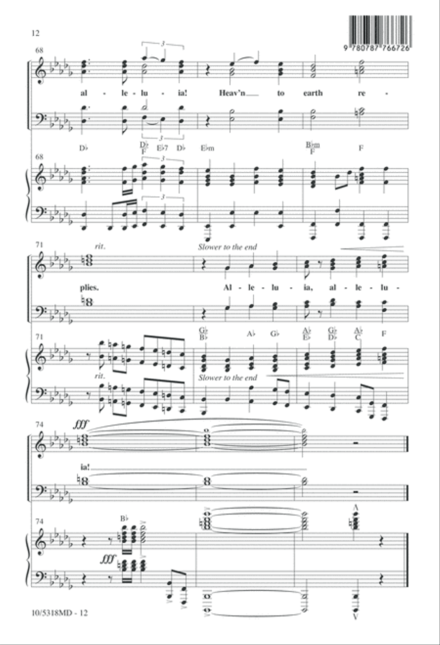We Three Kings Medley 4-Part scores gallery preview page 12