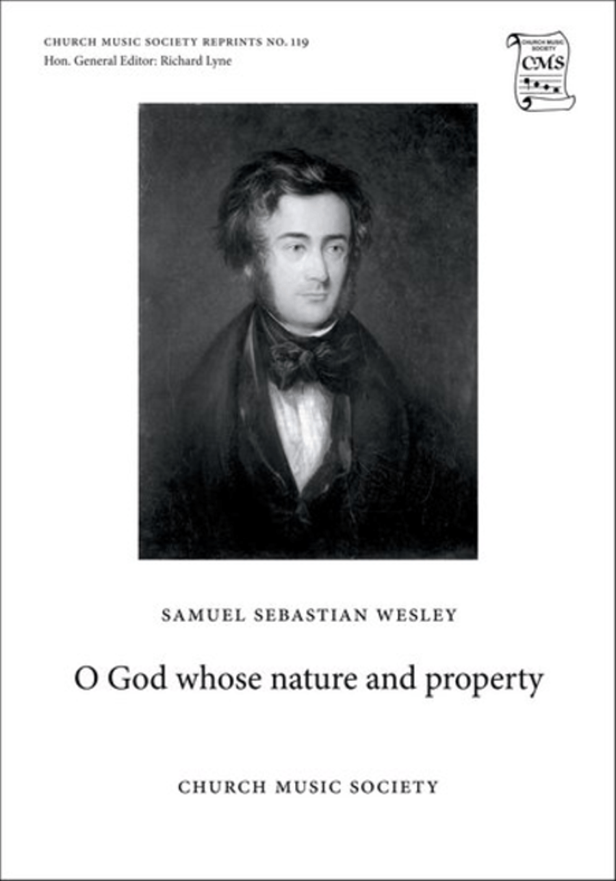 O God whose nature and property 4-Part scores gallery preview page 1