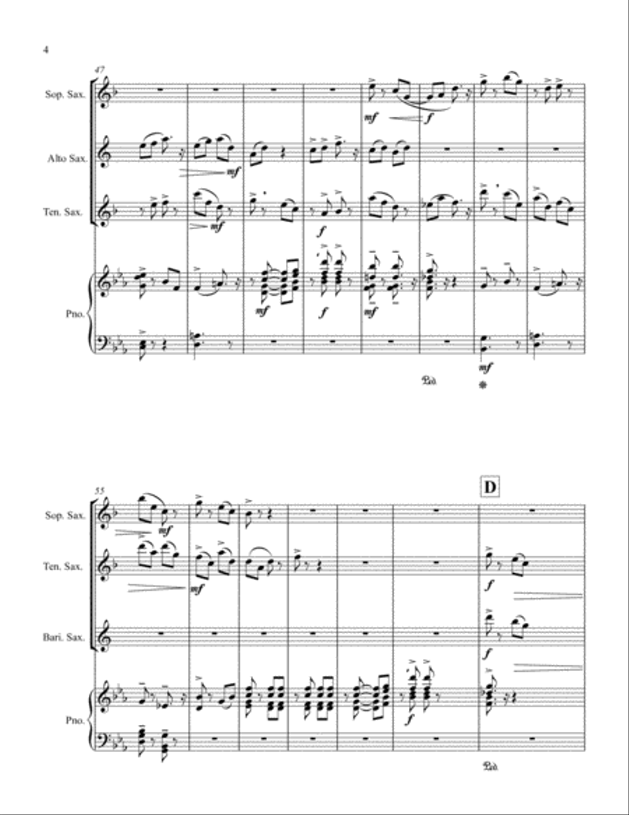 Shadow Dancing Small Ensemble scores gallery preview page 4
