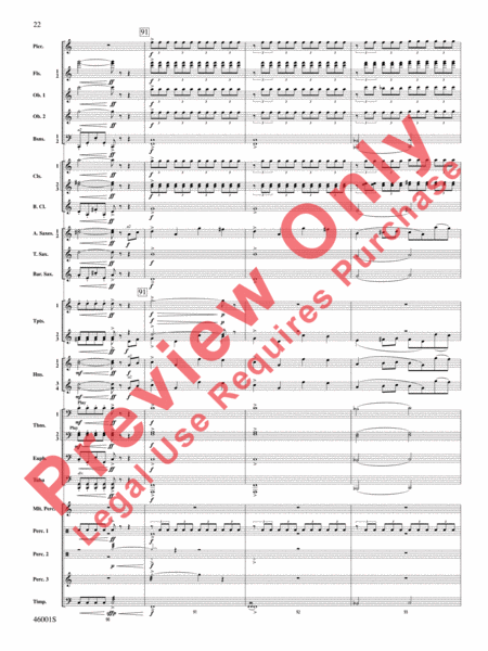 Rise of the Silver City by Rossano Galante Concert Band - Sheet Music
