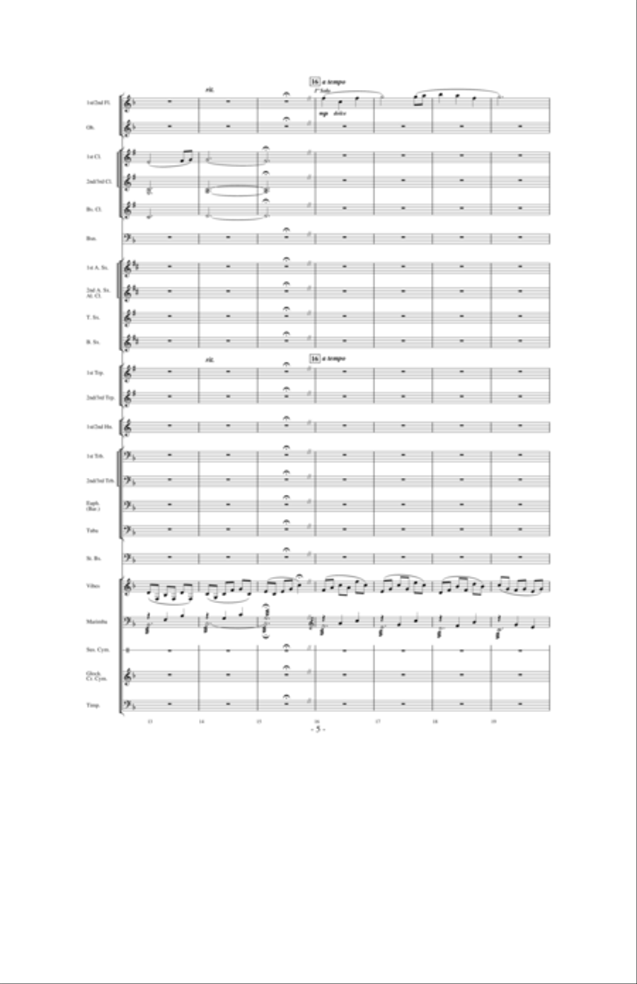 Heaven's Light Concert Band scores gallery preview page 4