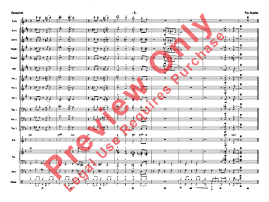 The Creeper (score only) Jazz Ensemble scores gallery preview page 11