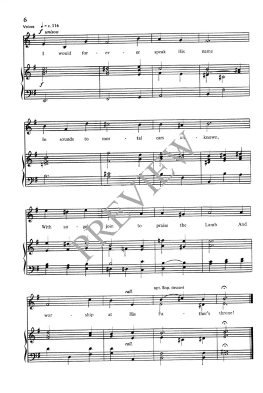 Nature with Open Volume Stands 4-Part scores gallery preview page 7