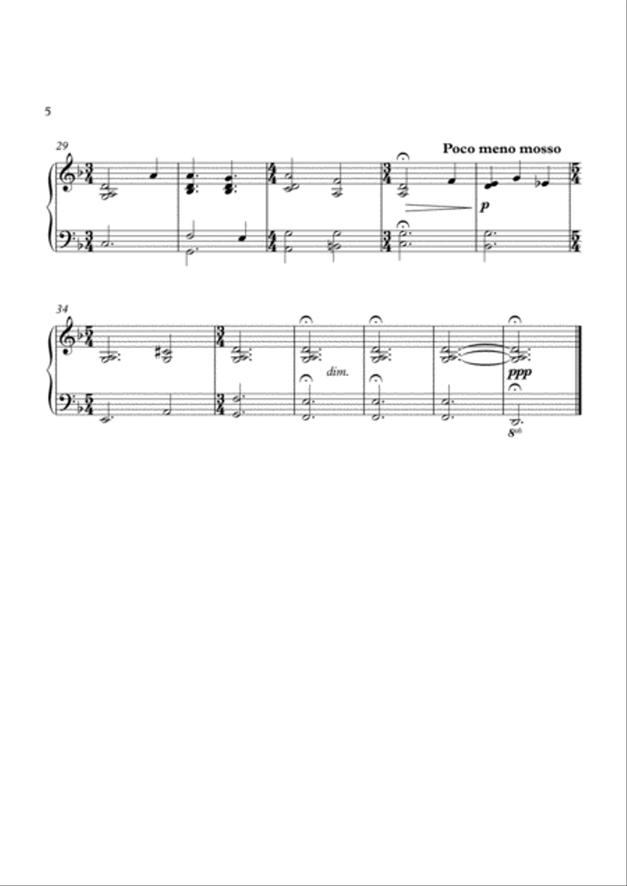 Seven Australian Folk Songs Piano Solo scores gallery preview page 5