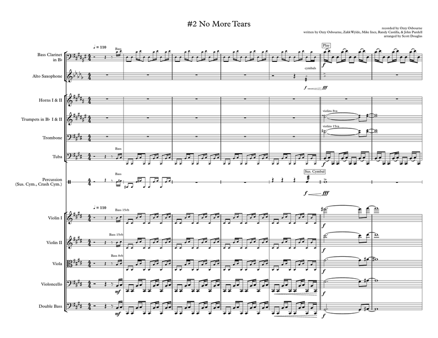 No More Tears Large Ensemble scores gallery preview page 2