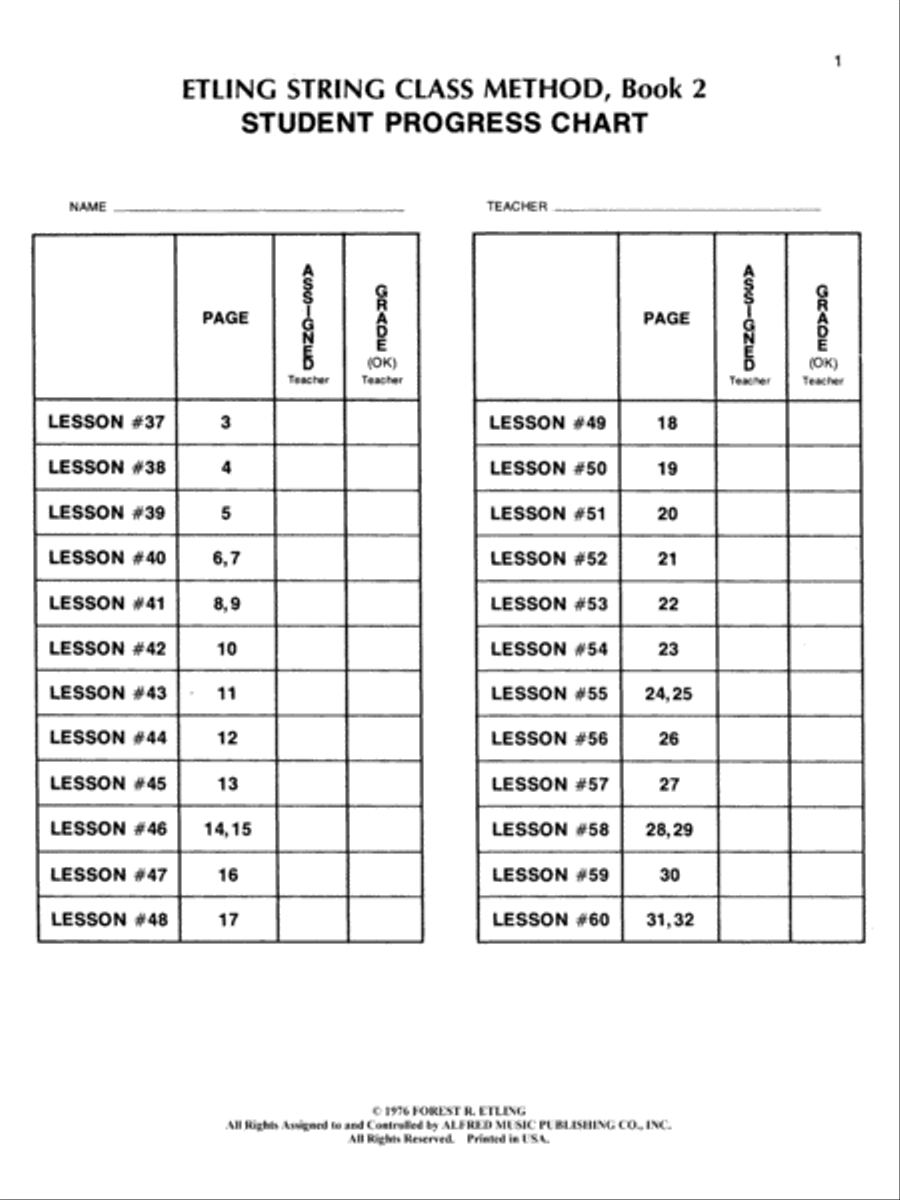 Etling String Class Method, Book 2