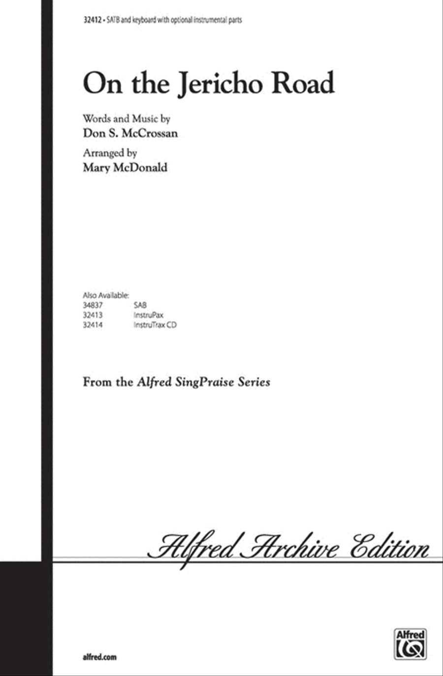 On the Jericho Road 4-Part scores gallery preview page 1